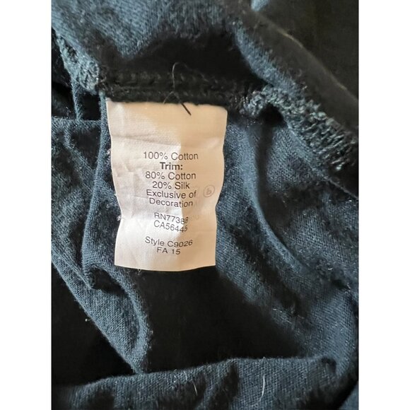 Madewell Women's Black Long Sleeve Top - Picture 6 of 7